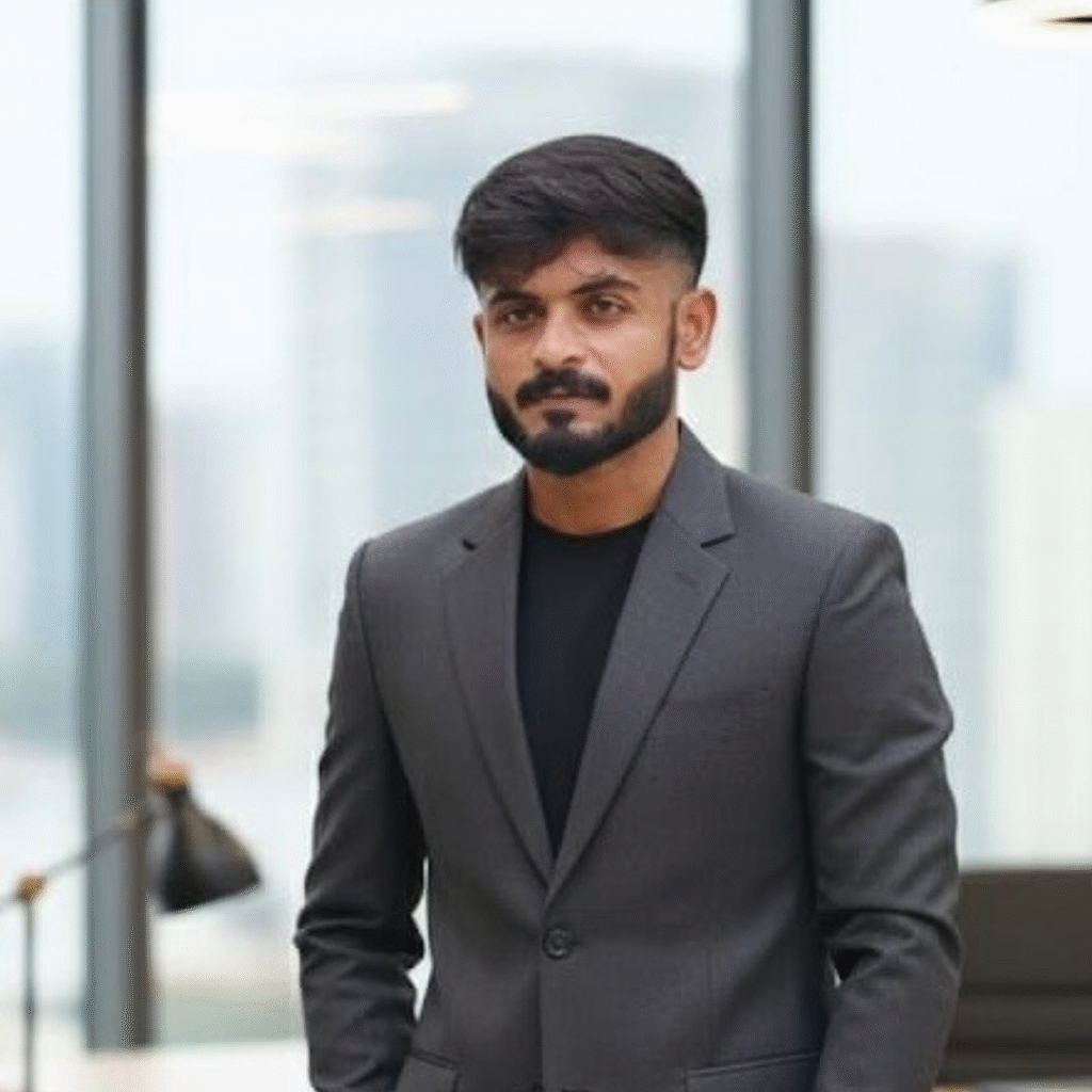 portrait of Vaidik Varma, Director of Elight Digital Marketing Agency in Surat, digital marketing strategies and business growth expert